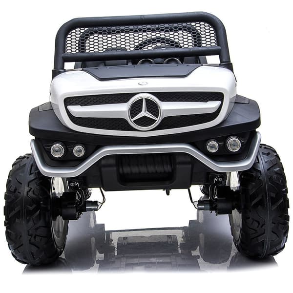 Runruntoys Bil Mercedes Benz Unimog 12v Vit