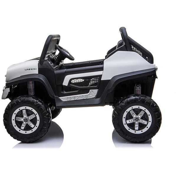 Runruntoys Bil Mercedes Benz Unimog 12v Vit