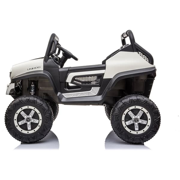 Runruntoys Bil Mercedes Unimog 12 V Mini Søvfarvet