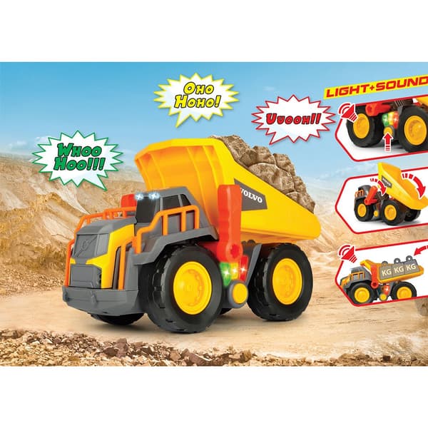 Dickie Toys Lastbil Med Funktioner Volvo 30 Centimeter Guld