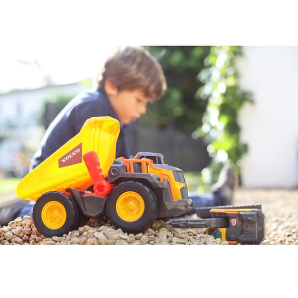 Dickie Toys Lastbil Med Funktioner Volvo 30 Centimeter Guld