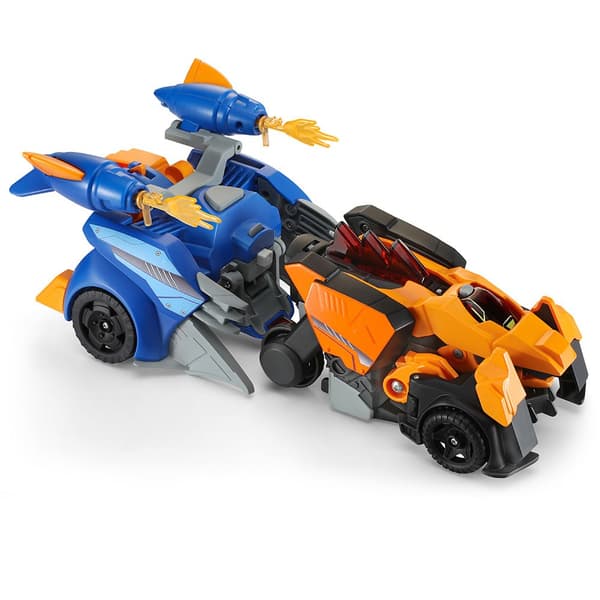 Vtech Switch & Go Dinos 3 Dinocar 1 Spinosaurio-pterodactyl Dinocar Orange
