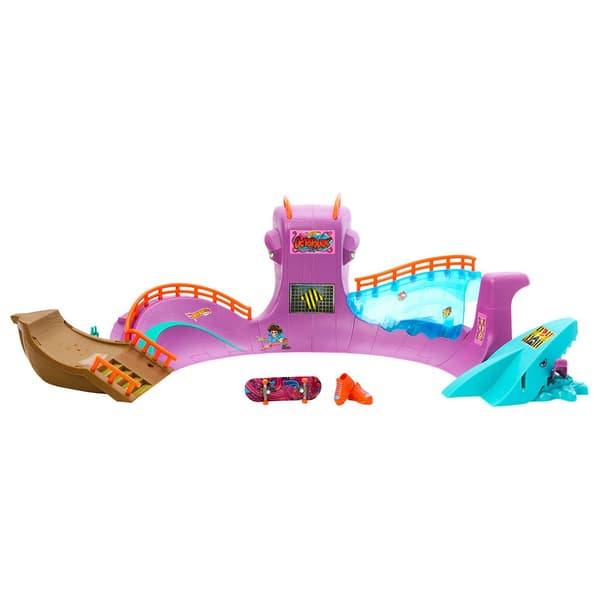Hot Wheels Puiston Mustekala Skate Pinkki