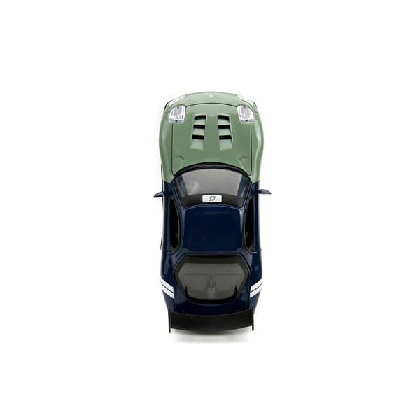 Jada Naruto Kakashi Hatake 2009 Mazda Rx-7 1:24 Grå