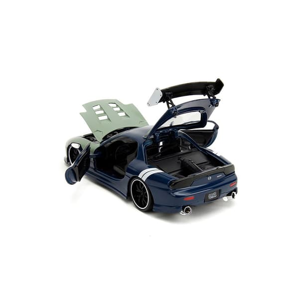 Jada Naruto Kakashi Hatake 2009 Mazda Rx-7 1:24 Grå
