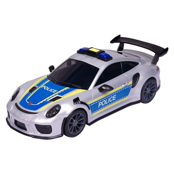 Majorette Politiet Bærer Sag Porsche Blå