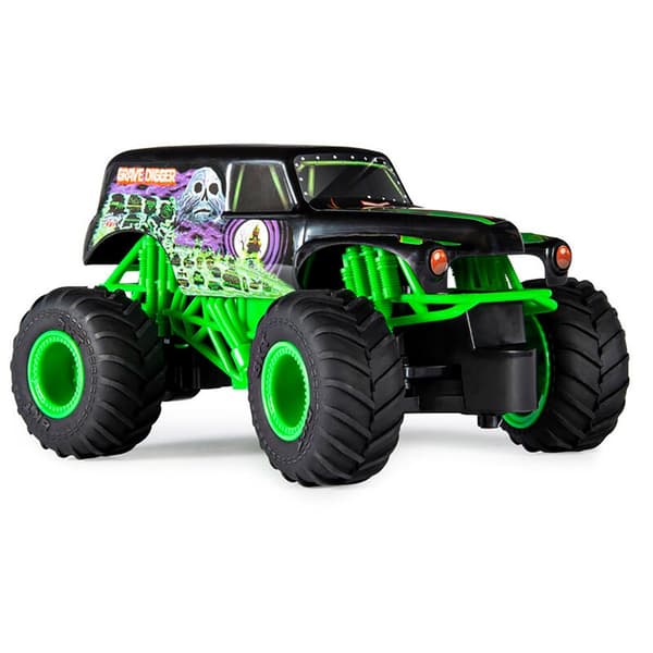 Spin Master Fjernstyret Bil Grave Diggir Rc Monster Jam 1/24 Grøn