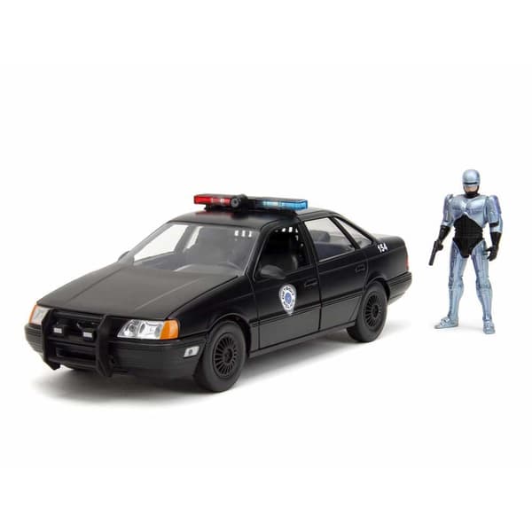Jada Robocop 1986 Ford Tarus 1:24 Transparent