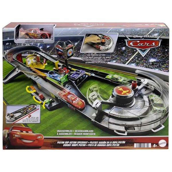 Cars Auton Rata 1:55 Playsets & Haulers Hopeinen