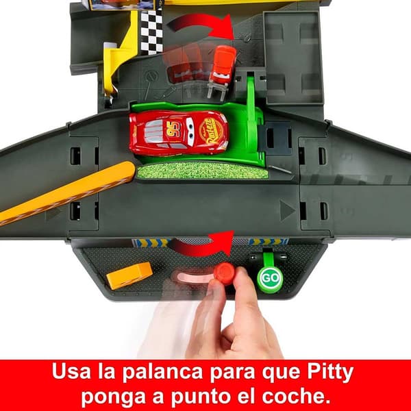 Cars Auton Rata 1:55 Playsets & Haulers Hopeinen