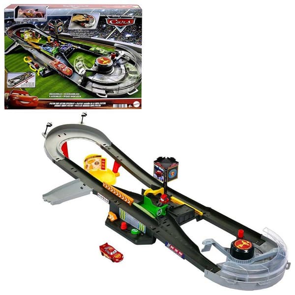 Cars Bilbane 1:55 Playsets & Haulers Søvfarvet