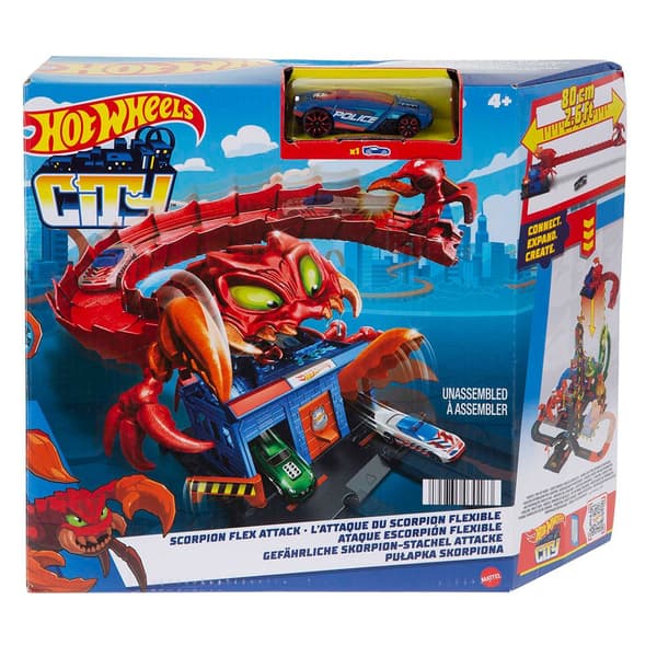 Hot Wheels Nemesis Kredsløb Ciy Flerfarvet