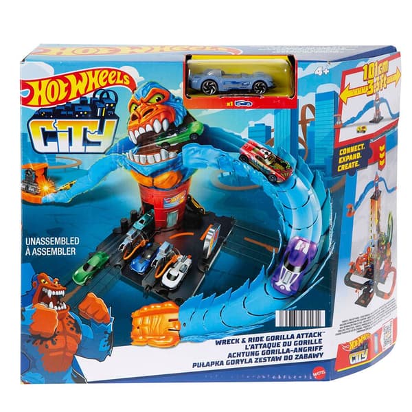 Hot Wheels Nemesis Kredsløb Ciy Flerfarvet