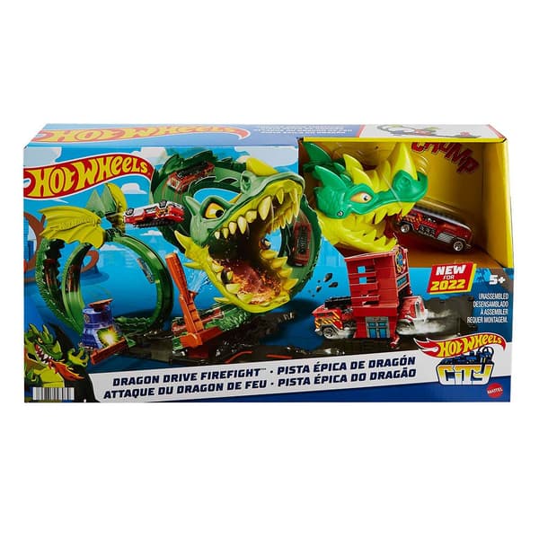 Hot Wheels Nemesis Kredsløb Ciy Flerfarvet