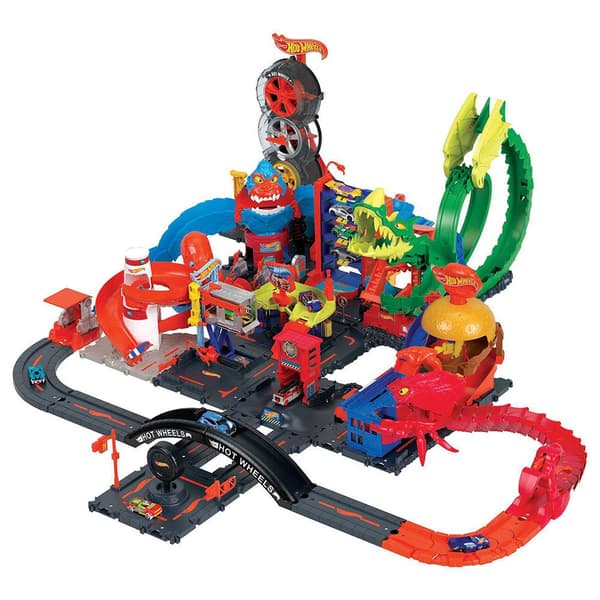 Hot Wheels Nemesis Kredsløb Ciy Flerfarvet