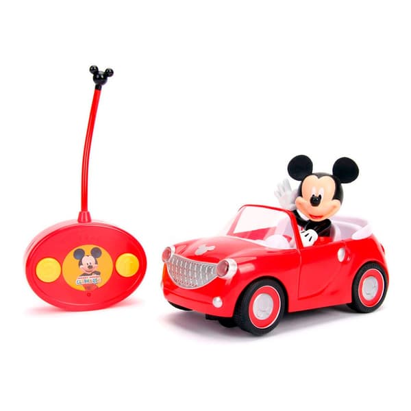 Jada Fjernstyret Bil Mickey Disney 19 Cm Rød