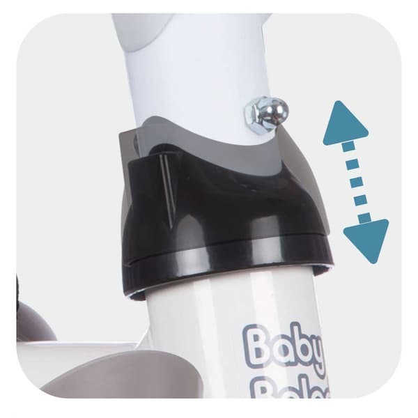 Smoby Trehjuling Baby Balade Plus Silver