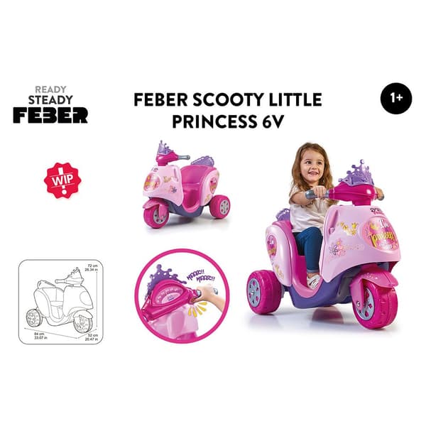 Feber Scooty Little Princess Kirkas