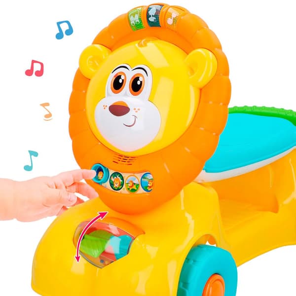 Winfun Ride-on Walker 3-in-1 Grow-with-me Lion Scooter Flerfarvet 12-36 Months