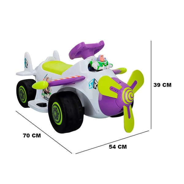 Kiddisland Ride-on Walker Disney Junior Toy Story 4 Buzz Light Year Flerfärgad 18 Months - 3 Years