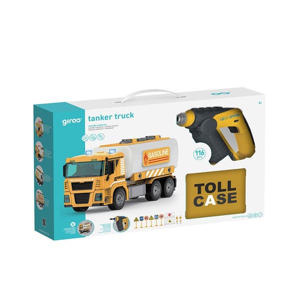 Giros Tee-se-itse Polttoaineauto L&s 116 Kappaletta Kirkas