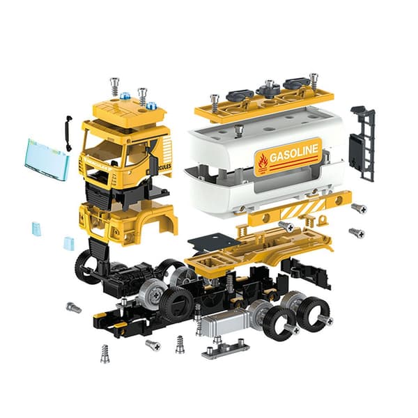 Giros Tee-se-itse Polttoaineauto L&s 116 Kappaletta Kirkas