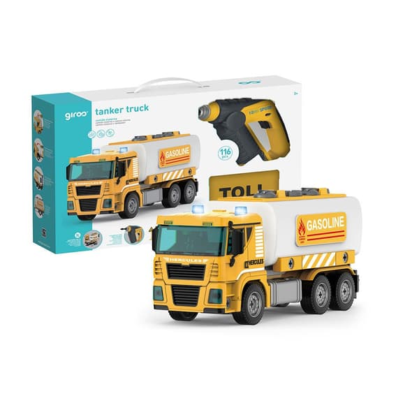 Giros Tee-se-itse Polttoaineauto L&s 116 Kappaletta Kirkas