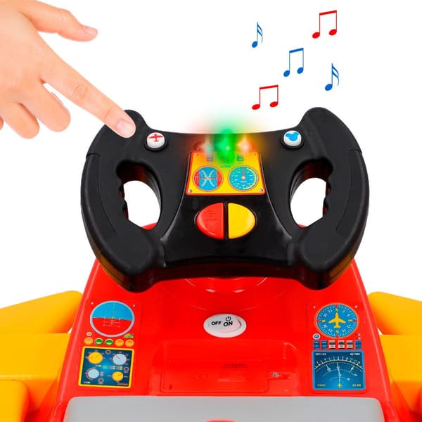 Kiddisland Ride-on Walker Disney Junior Mickey Plane Flerfärgad 18 Months - 3 Years