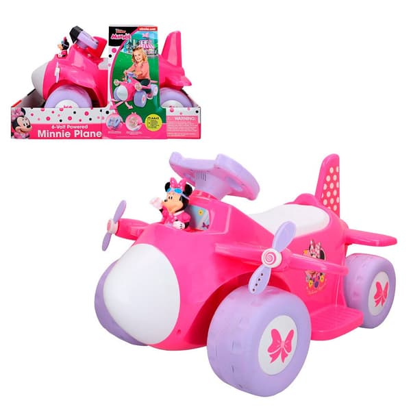 Kiddisland Ride-on Walker Disney Junior Minnie Plane Flerfarvet 18 Months - 3 Years