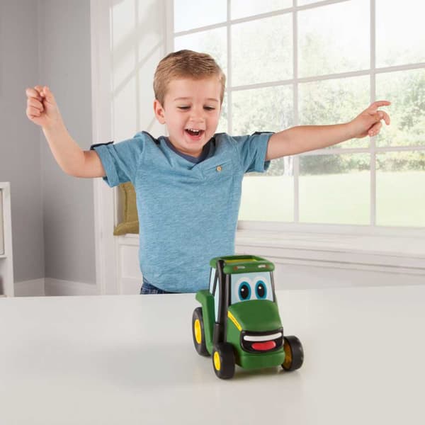Bizak Retrofriktion Tractor Johnny Grönt