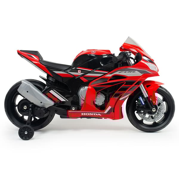 Injusa Motorcykel Med Lys/lyd Honda Cbr 12v Søvfarvet 3 Years