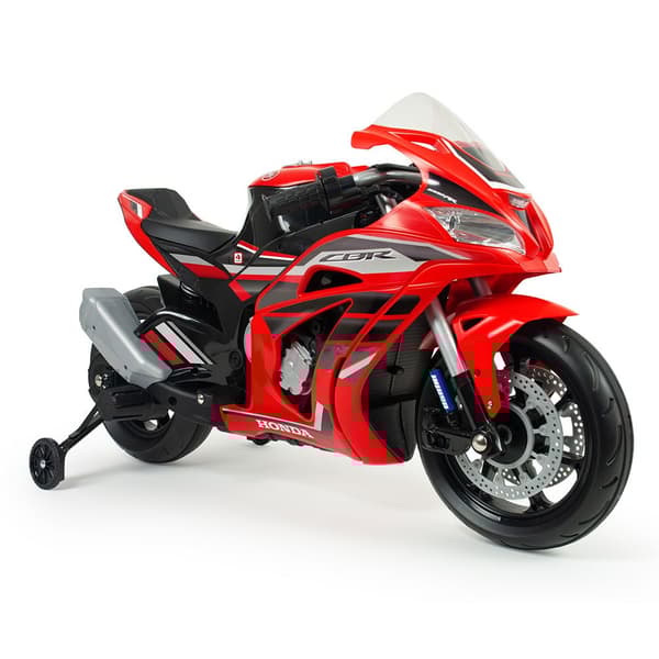 Injusa Motorcykel Med Lys/lyd Honda Cbr 12v Søvfarvet 3 Years