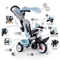 Miniatyrbillede 3 af 10: Smoby Comfort Plus Trehjulet Cykel Baby Drive Søvfarvet