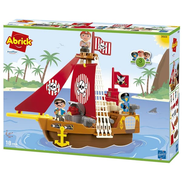 Ecoiffier Piratbåd Abrick Gylden