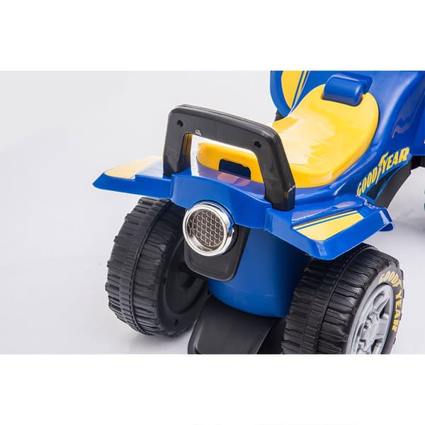 Runruntoys Ride-on Licensed Good Year Blå,Gylden