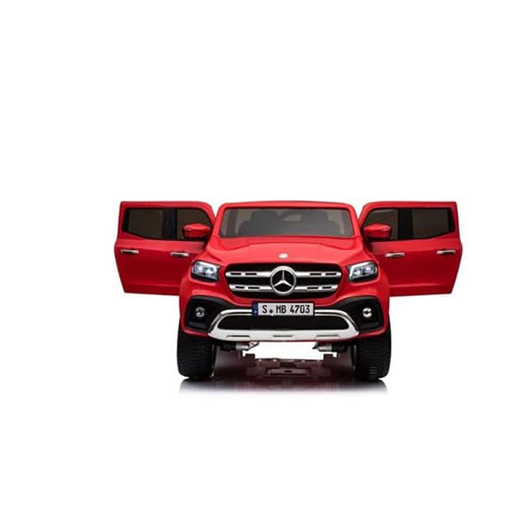 Runruntoys Batterias Bil Mercedes Benz X Class Pick Up 2 Röd