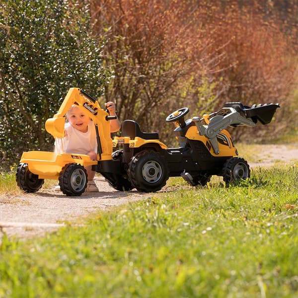 Smoby Traktor Med Teew Builder Max Søvfarvet