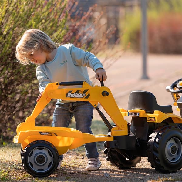 Smoby Traktor Med Teew Builder Max Søvfarvet