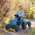 Miniatyrbillede 5 af 8: Smoby Traktor Med Trailer Farmer Xl Blå
