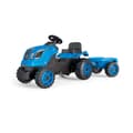 Miniatyrbillede 1 af 8: Smoby Traktor Med Trailer Farmer Xl Blå