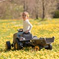 Miniatyrbild 5 av 8: Smoby Traktor Med Släp Stronger Xxl Grå