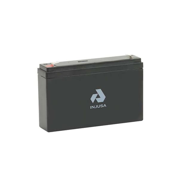 Injusa 12v 7v 7v 7v Batteri Sort