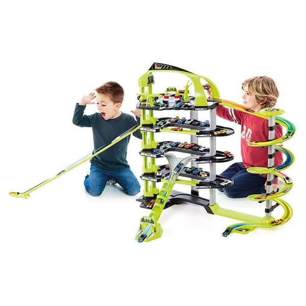 Molto Lattiat Parking 5 152 Cm Pitkä Sisältää 5 Autot Sininen