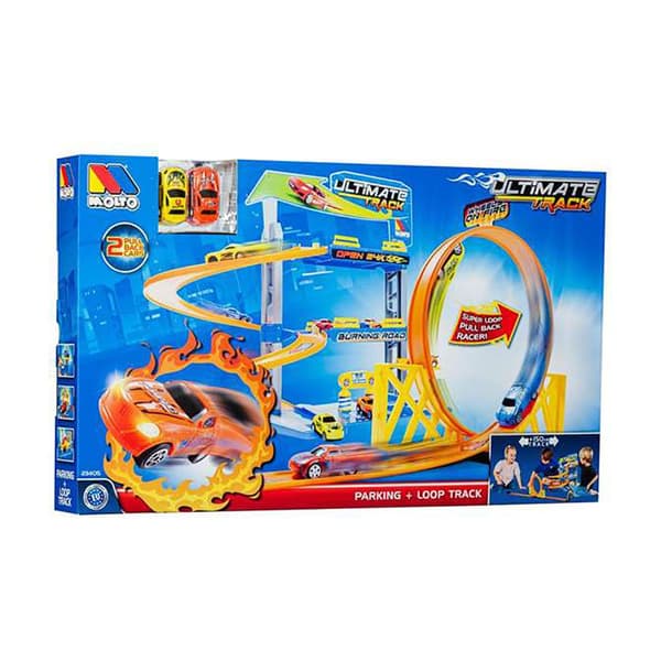 Molto Med Løkker Og Parking Ultimate 2 Biler Gul