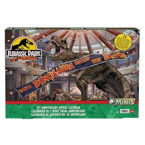 Hot Wheels Jurassic World Minis adventskalender 2023 (HTK45) CDON