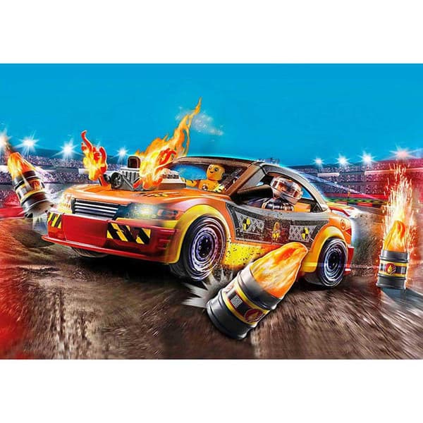 Playmobil 70551 Stuntshow Crashcar Flerfarvet
