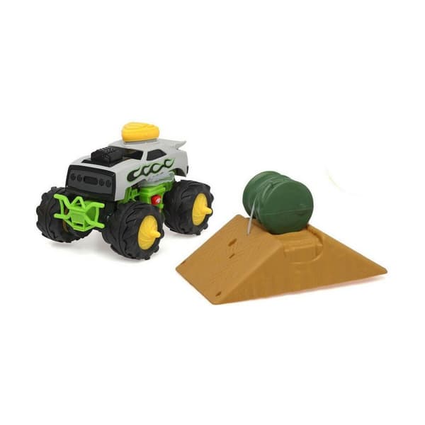Vehicle Playset Light Electric All terrain Friction with sound and light and ramp