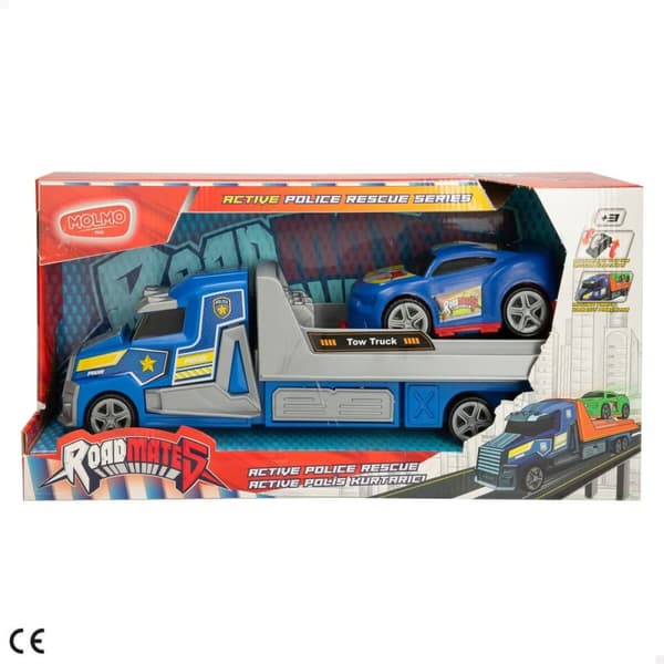 Truck Carrier and Friction police rescue series Colorbaby 36 x 11 x 10 cm (6 Units)