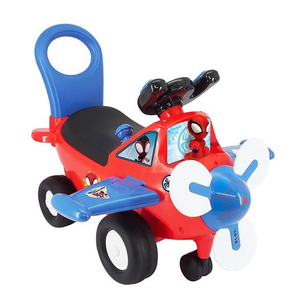 Disney Rid På Spidey Aeroplane Röd