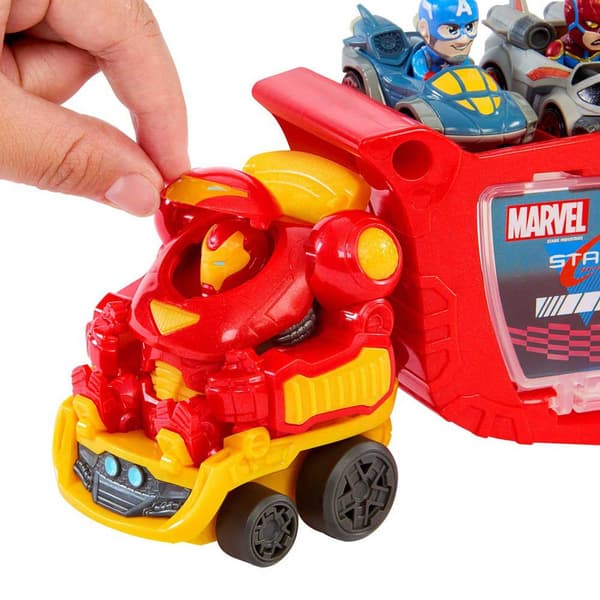 Hot Wheels Racerverse Legetøjsbil Transport Lastbil Bil Hulkbuster